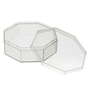 Caixa Acrílica Transparente Octogonal 11x11cm Mirandinha