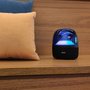 Caixa de Som Hrebos Bluetooth Led Light 3D HS-638