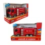 Caminhão Bombeiro 24cm C/Luz e Som Zippy