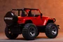 Carro Jipe Off Road Vermelho C/Luz e Som Zippy