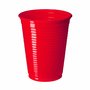 Copo Descartável 200ml Vermelho C/50 Unidades Forfest