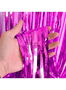 Cortina Metalizada Rosa Pink Silver Festas