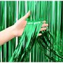 Cortina Metalizada Verde Make+