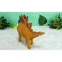 Dinossauro Estegossauro Laranja Cometa Dinossauro Estegossauro Laranja Cometa