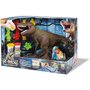 Dinossauro T-Rex Ataca com 4 Potes de Massinha Diver Toys Dinossauro T-Rex Ataca com 4 Potes de Massinha Diver Toys