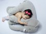 Elefante de Pelúcia Gigante Cinza 48cm Buba