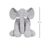 Elefante de Pelúcia Gigante Cinza 48cm Buba