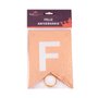 Faixa Feliz Aniversário Rosê Gold Com Glitter Silver Festas