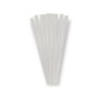 Fecho Prático Branco 4mmx11cm C/100 Unidades