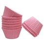 Forminha Cupcake Rosa C/100 Unidades Reiki