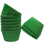 Forminha Cupcake Verde Bandeira C/100 Unidades Reiki