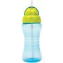 Garrafa Fresh Azul Com Canudo Retrátil 300ml Buba