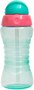 Garrafa Fresh Verde Com Canudo Retrátil 300ml Buba