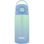 Garrafinha Degradê Azul Com Verde 400ml Buba