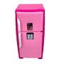 Geladeira Mini Freezer Na Solapa Rosa e Branco Bs Toys