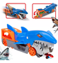 Hot Wheels City Caminhão Guincho Reboque Tubarão Mattel