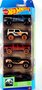 Kit C/ 5 Carrinhos Sortidos Hot Wheels Remote Adventures Mattel