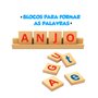 Jogo ABC Montando Palavras 2 72 Peças Xalingo