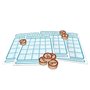 Jogo Bingo Pedras de Madeira Xalingo
