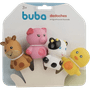 Kit 4 Dedoches Turminha Animais Da Fazenda Buba