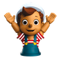 Kit 5 Dedoches Pinocchio Líder