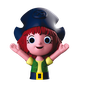 Kit 5 Dedoches Pinocchio Líder