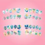 Kit Aquabeads Refil Nail Studio Stars E Unicorns