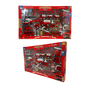Kit Carrinhos Bombeiro Vermelho fenix