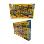 Kit Carrinhos Construção Amarelo Fenix