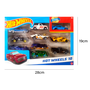 Kit Carrinhos Hot Wheels Com 10 Carrinhos Die-Cast Sortidos Mattel