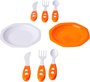 Kit Cozinha Completa Laranja e Verde Calesita
