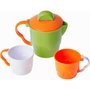 Kit Cozinha Completa Laranja e Verde Calesita