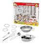 Kit Cozinha Inox Forminhas Braskit