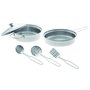 Kit Cozinha Inox Panela Braskit