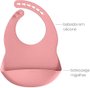 Kit De Refeição Em Silicone Rosa Buba