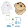 Kit Dentista Infantil Completo Com Avental Azul Fenix