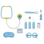 Kit Dentista Infantil Completo Com Avental Azul Fenix