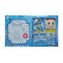 Kit Dentista Infantil Completo Com Avental Azul Fenix