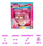 Kit Maquiagem Infantil Make Brinq Polibrinq