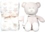 Kit Ursinho Com Mantinha Soninho Bege Buba