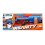 Lançador X-Shot Insanity Mad Mega Barrel 72 Dardos Candide