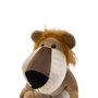 Leãozinho Safari De Pelúcia Coleção 30cm Brumar