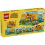 Lego Animal Crossing Trailer e Loja De Jardinagem Do Leif 263 Peças