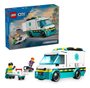 Lego City Ambulância De Emergência 184 Peças