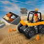 Lego City Carregadeira De Rodas De Construção Amarela 81 Peças
