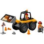 Lego City Carregadeira De Rodas De Construção Amarela 81 Peças