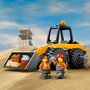 Lego City Carregadeira De Rodas De Construção Amarela 81 Peças