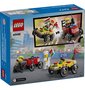 Lego City Carro de Pizza Vs. Caminhão de Bombeiros 70 Peças