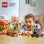 Lego City Stuntz Caminhão de Acrobacias e Desafio do Anel de Fogo 479 Peças