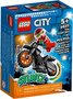 Lego City Stuntz Moto de Acrobacias dos Bombeiros 11 Peças